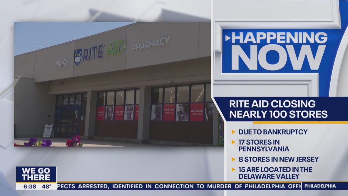 Rite Aid closing several local locations amid bankruptcy